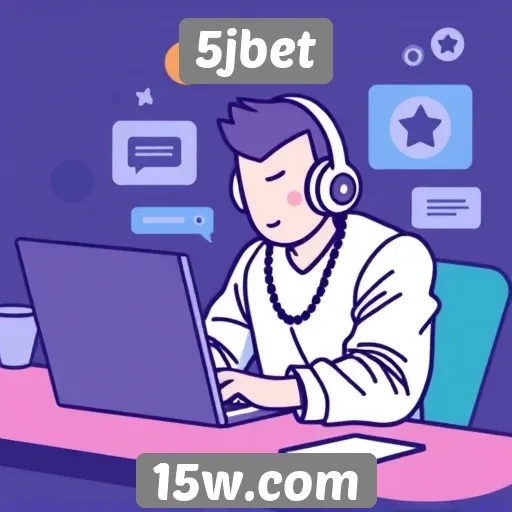 Desempenho do suporte ao cliente no 5jbet